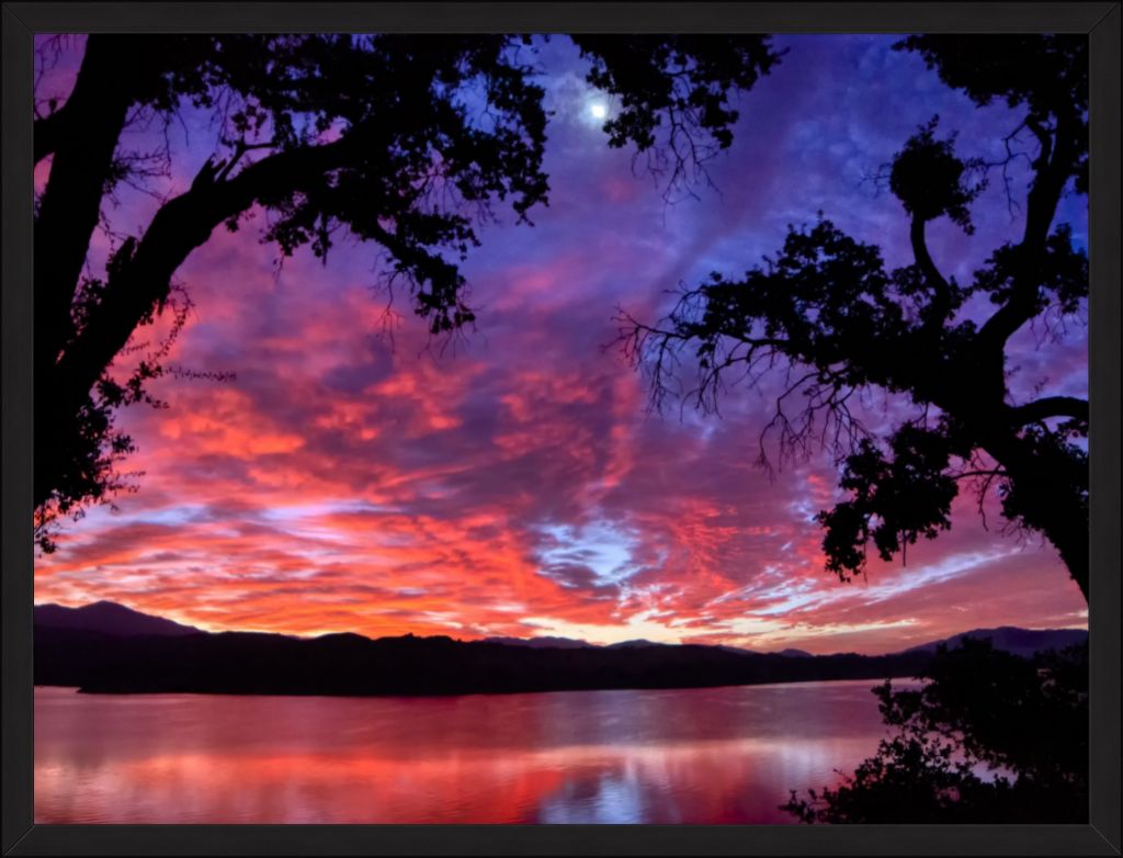 "Dawn at Lake Cachuma" Fine Art Print