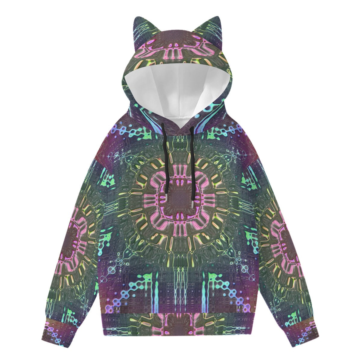 "Polycircuitry" Kitty Couture Hoodie