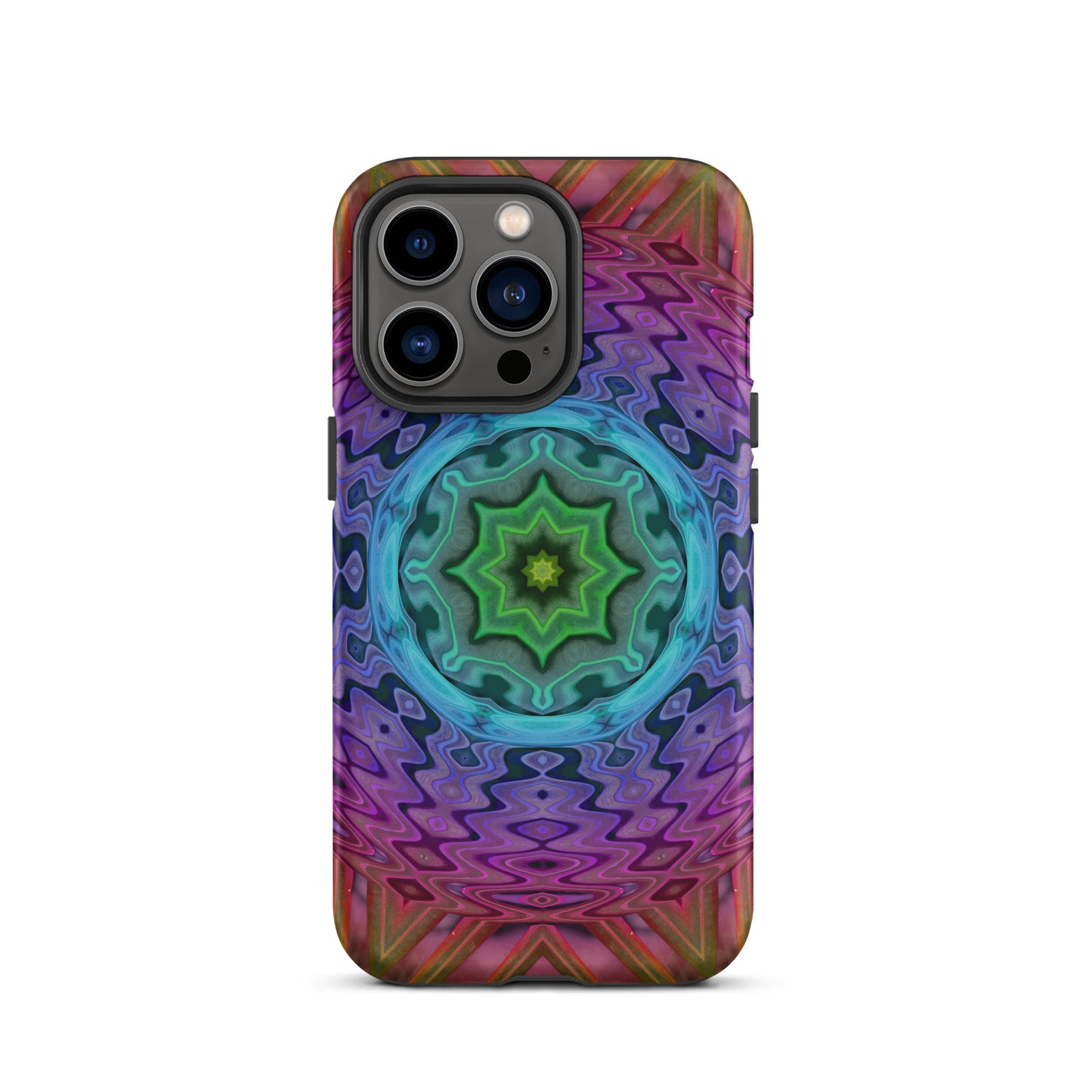 "Rainbow Abode" iCanvas Tough iPhone case